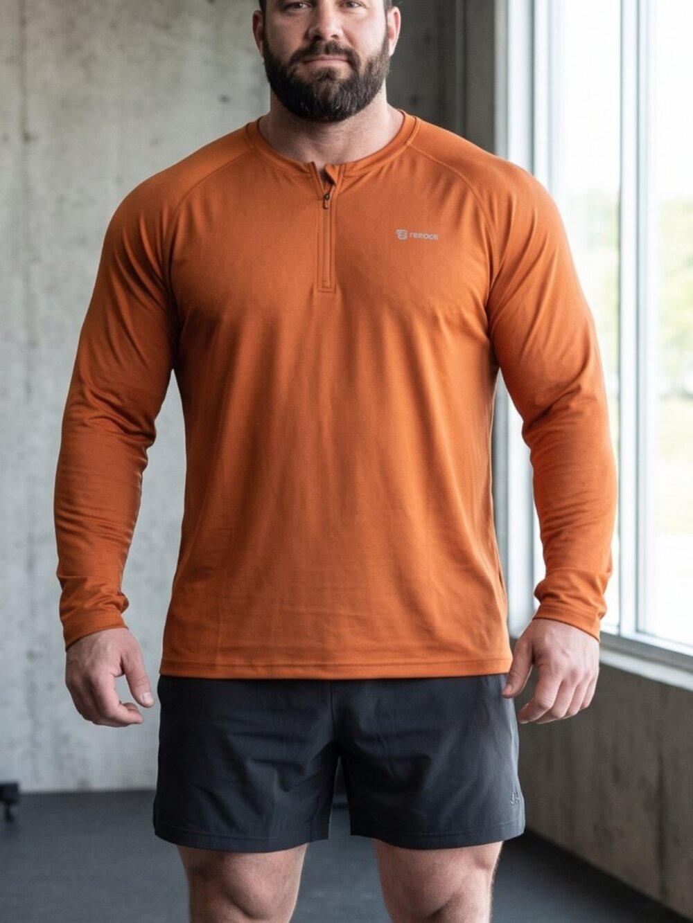 NWT | G-EDGE Performance Long Sleeve Shirt | Thumb Holes | Burnt Orange | XXL